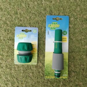ADJUSTABLE SPRAYER NOZZLE OR HOSE MENDER 19MM