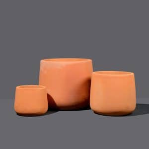 TERRACOTTA POT SALERNO DRUM