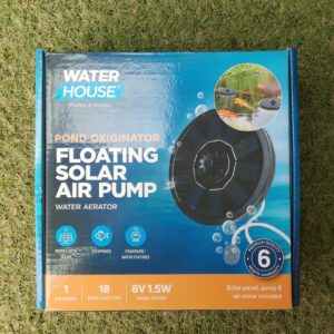 SOLAR FLOATING AIR PUMP 160L 1.5 WATTS